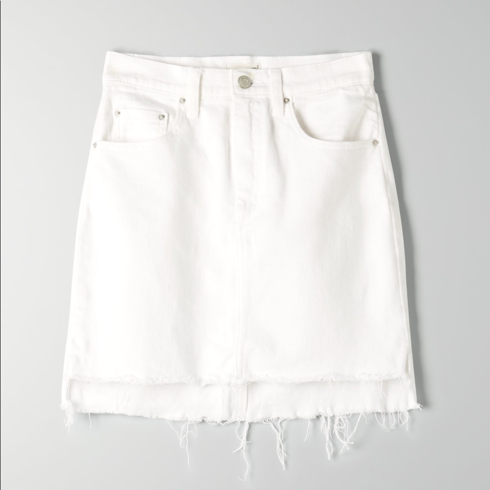 Wilfred Free Tanit Stretchy Jean Skirt
